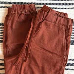 NEW Uniqlo x Lemaire Climbing Pants in Rust